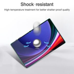 ProCase 2 Pack Screen Protector for Galaxy Tab S9 Ultra 14.6 Inch 2023 / Tab S8 Ultra 2022, Tempered Glass Screen Film Guard for 14.6“ Galaxy Tab S9 Ultra Tablet (SM-X910 X916B X900 X906)