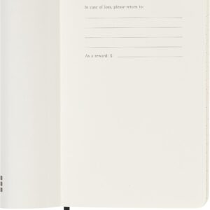 Moleskine Classic 18 Month 2022-2023 Weekly Planner, Soft Cover, Pocket (3.5" x 5.5"), Black