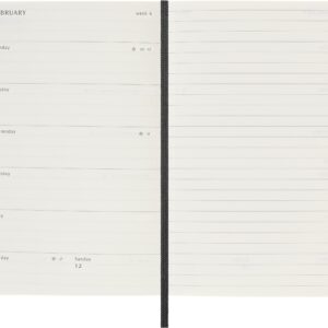 Moleskine Classic 18 Month 2022-2023 Weekly Planner, Soft Cover, Pocket (3.5" x 5.5"), Black