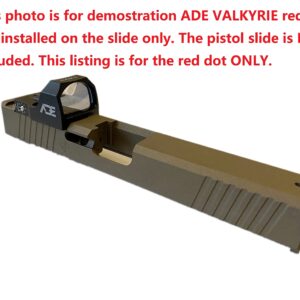 Ade Advanced Optics Valkyrie (RD3-023) Gen 2 Green Dot Sight for Optics Ready Pistol That is Compatible with Trijicon RM/SRO Footprint/Slide/Screw Pattern