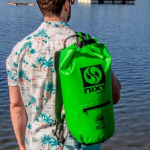 NIXY Premium 20L/30L Dry Backpack Accessory - Spacious Waterproof Storage Solution for All Your Outdoor Adventures, Paddleboarding, Kayaking, Camping & More (Pink, 20L)