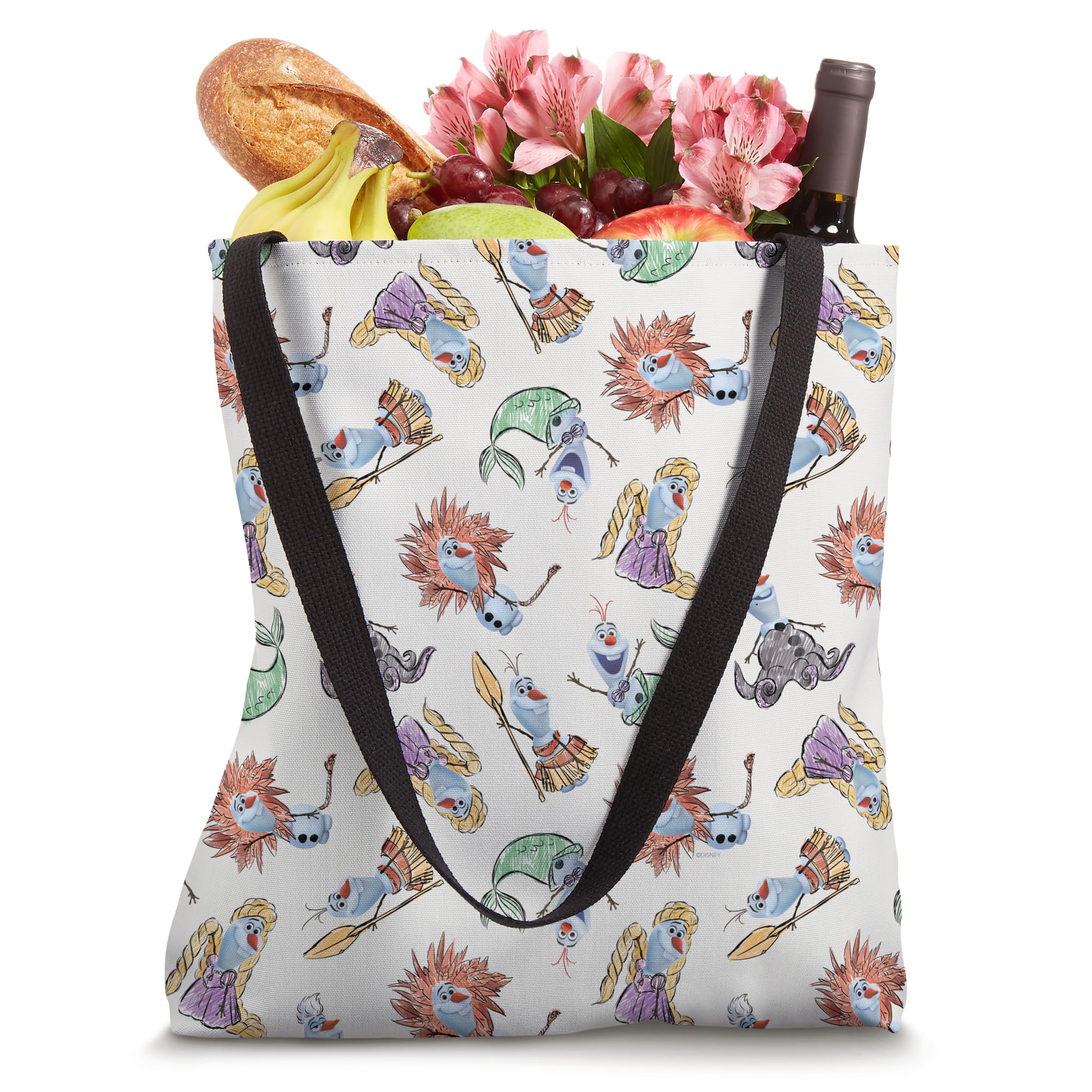 Disney Olaf Presents Disney Characters Tote Bag