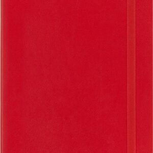 Moleskine Classic 12 Month 2023 Daily Planner, Soft Cover, Large (5" x 8.25"), Scarlet Red