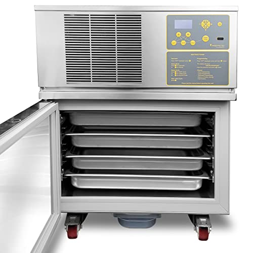 PrepRite PBF 4.0 Undercounter Blast Chiller Freezer - 4/5 Pan - R290 Refrigerant - Stainless Steel