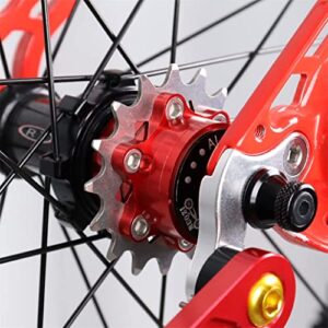 MUQZI Bike Single Speed Freewheel Kit Single Speed Conversion Kit for MTB Fixed Gear Road Bike, 16T