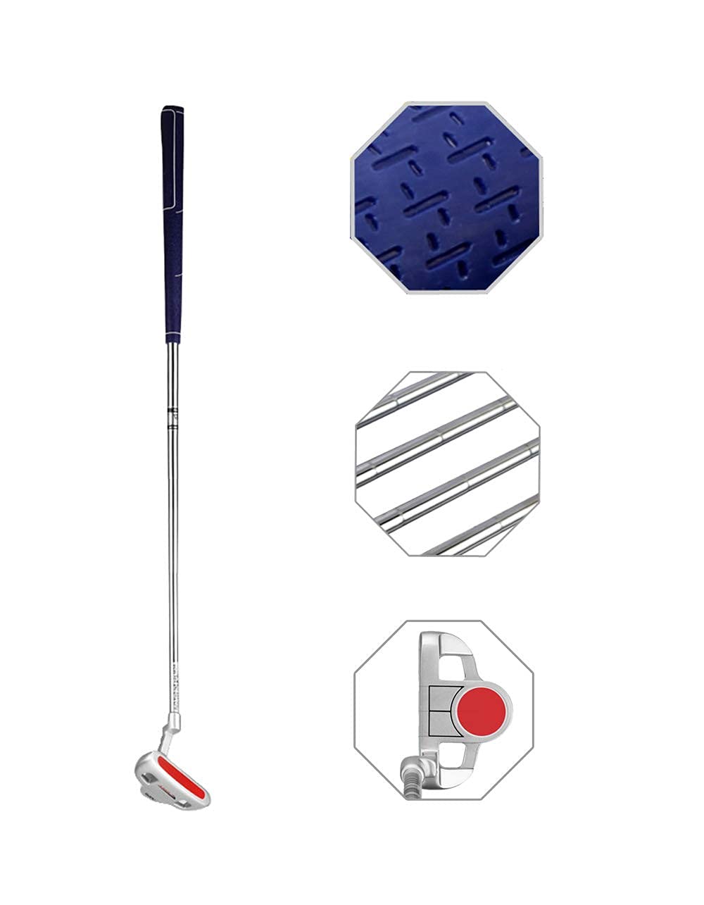 Gaolfuo Kids Golf Putter Childrens Golf Clubs Ages 3-12 Boys and Girls Practice Putters for 3-12 Ages (Pink,3-5 Y)