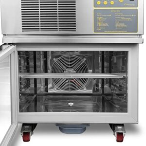 PrepRite PBF 4.0 Undercounter Blast Chiller Freezer - 4/5 Pan - R290 Refrigerant - Stainless Steel