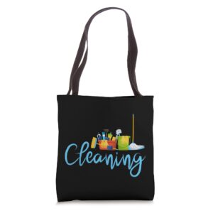 Funny Cleaning Lover Cleaning Lady Housekeeping Housekeeper Tote Bag