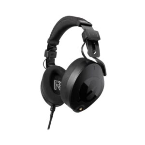 rØde nth-100 professional over-ear headphones for content creation, music production, mixing and audio editing, podcasting, location recording,black