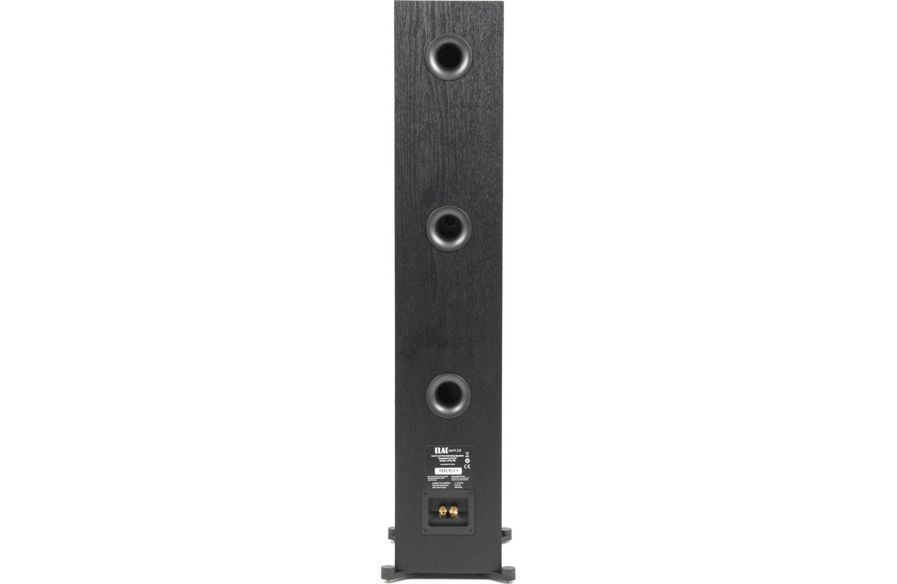 ELAC Uni-Fi 2.0 Pair UF52 Floorstanding Speaker with SPW-15FT Sensible Speaker Wire Bundle