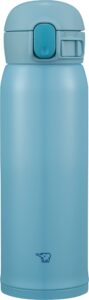 zojirushi sm-wr36eap stainless mug, 1 count (pack of 1), light blue