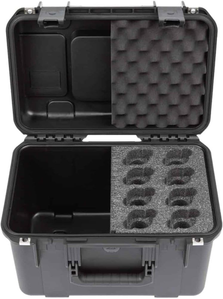 SKB 3i-1610-MC8 iSeries Case for up to 8 Microphones