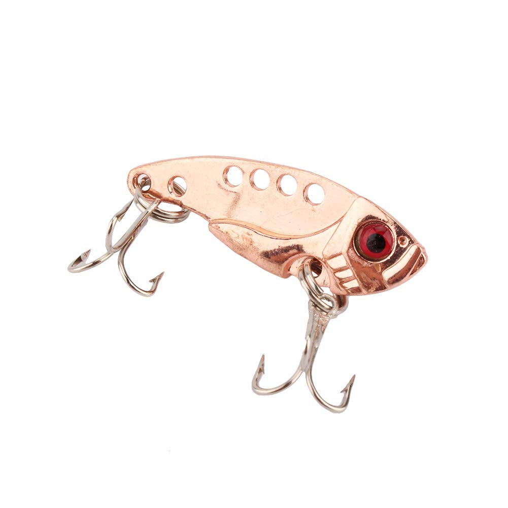 Fishing Spoons, Spoon Fishing Lures Fishing Spinner Baits Crank Baits Metal Sequin with Treble Hooks Flutter Fish Lures Tackle for Bass Crappie Trout Steel Head Salmon Pike Walleye Shad Freshwater