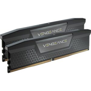 CORSAIR VENGEANCE DDR5 RAM 32GB (2x16GB) 5600MHz CL36 Intel XMP iCUE Compatible Computer Memory - Black (CMK32GX5M2B5600C36)