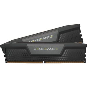 CORSAIR VENGEANCE DDR5 RAM 32GB (2x16GB) 5600MHz CL36 Intel XMP iCUE Compatible Computer Memory - Black (CMK32GX5M2B5600C36)