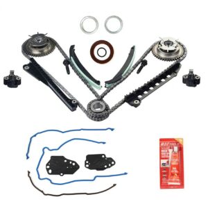 NMN Precision Camshaft Timing Chain Kit 3R2Z-6A257-DA Compatible with Ford & Lincoln Vehicles - 5.4L 24 Valve Triton Expedition, F-150, F-250, F-350 Super Duty, Mark LT, Navigator, FT54XLB06