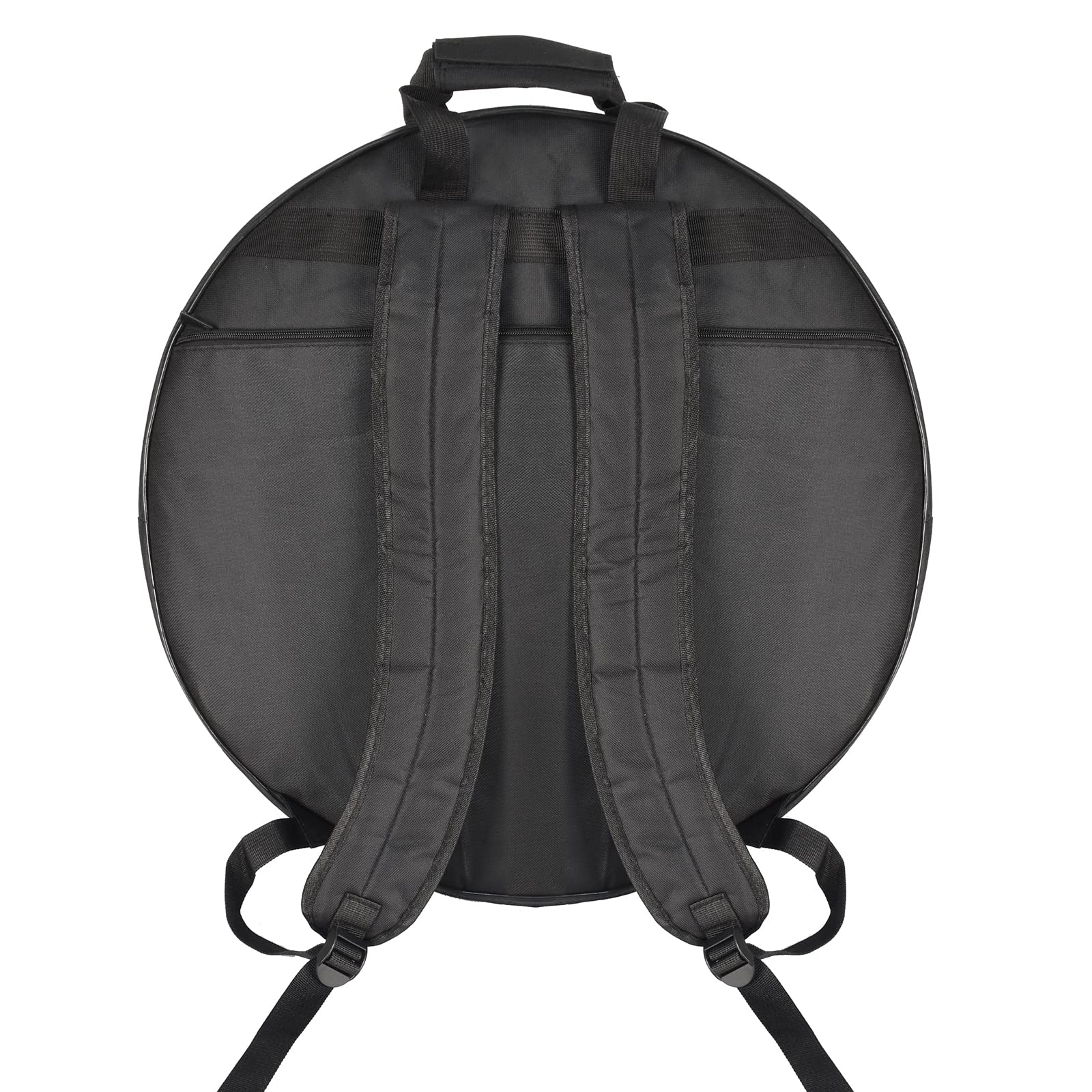 Tosnail 22" Cymbal Gig Bag with Carry Handle, Durable Shoulder Straps and Double Pockets, Great for Dust-Proof Storage