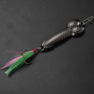 7g Fishing Lures,1Pcs Fishing Lures Tackle Hook Dick Spinner Spoon Pike VIB Wobble Tackle Hook