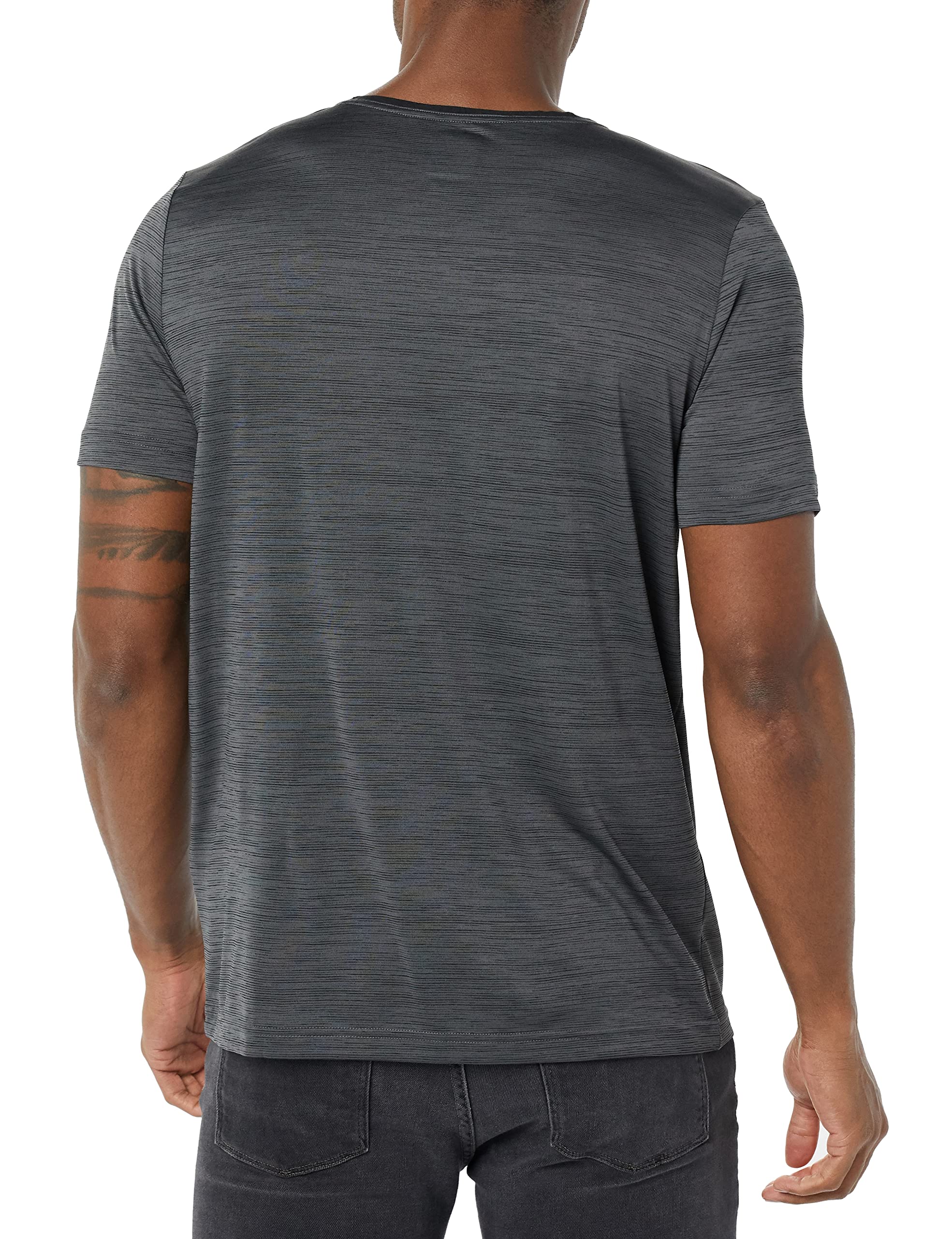 Oakley Men's Gravity Range Tee, Blackout Heather, Large