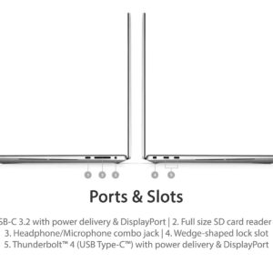 Dell Newest XPS 15 9510 Elite Laptop, 15.6" FHD+ 500 Nits Display, Intel i7-11800H, RTX 3050Ti, 32GB RAM, 1TB SSD, IR Webcam, Backlit Keyboard, Fingerprint Reader, WiFi 6, Thunderbolt 4, Win 11 Home