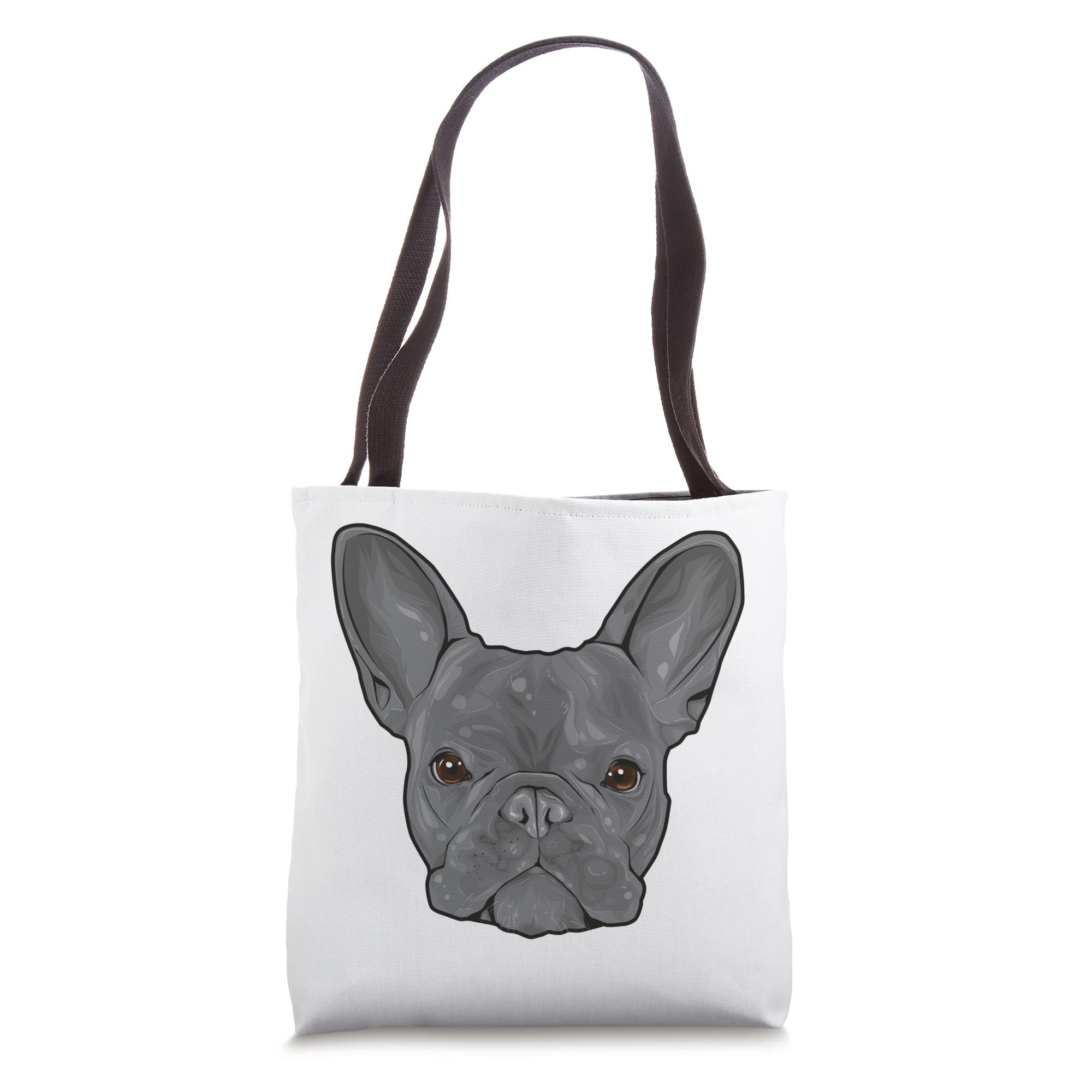 Funny French Bulldog Face Lover Frenchie Dog Tote Bag