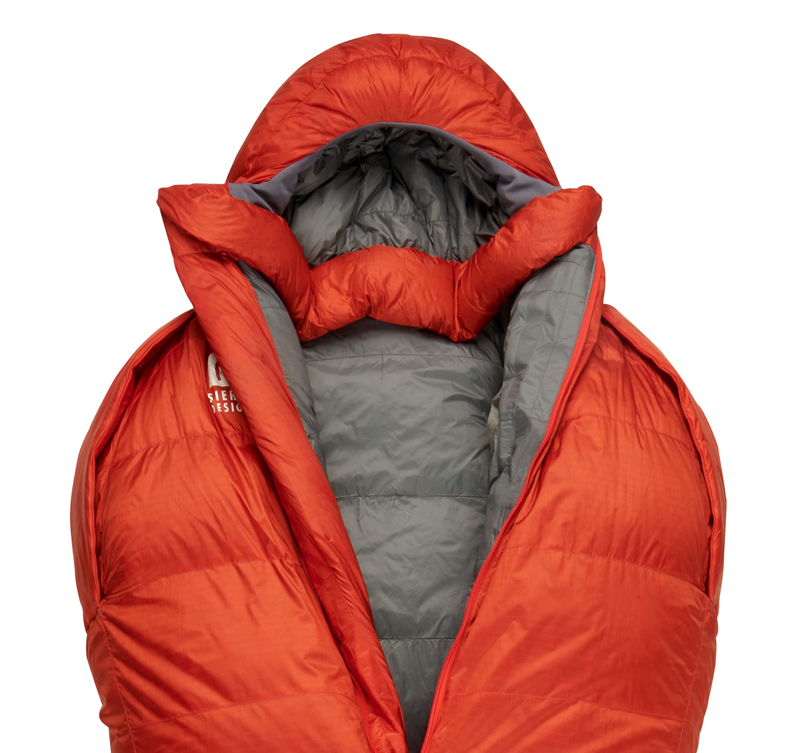 Sierra Designs Mobile Mummy 15 Degree Sleeping Bag for Backpacking or Camping. Lightweight, Comfortable and Warm Down Sleeping Bag with 800 Fill Power DriDown. Includes a Stuff Sack & Storage Bag