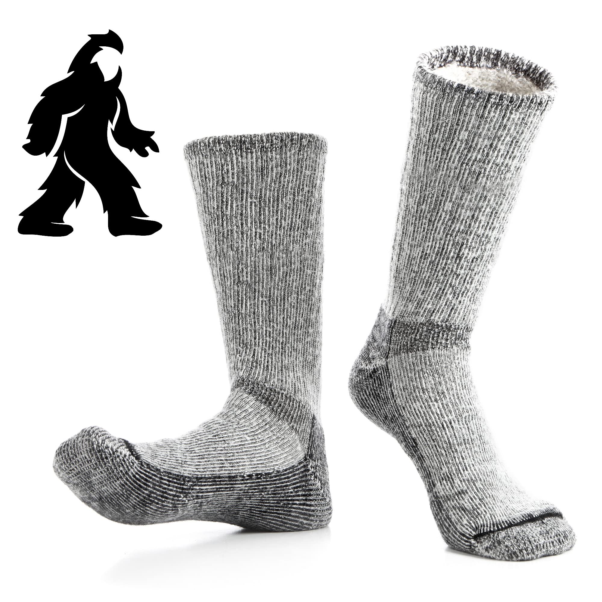 Desert Breeze Distributing Luxurious Alpaca and Merino Wool Boot Sock, The Mountaineer, for Men, Women, Insulated Terry Loop Cushion, USA Made