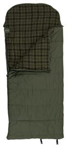 cedar ridge buckhorn -10° sleeping bag - green, one size