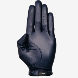 Asher Men's Premium Navy Sueded Golf Glove - XXL (goes on Left Hand)