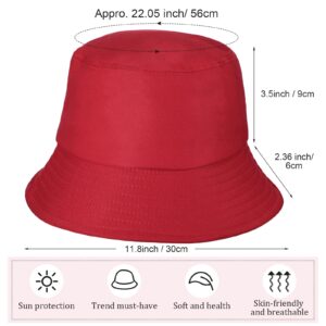 12 Pack Bucket Hat Bulk for Women Men Multicolor Sun Hat Packable Fishing Hats Travel Hat Summer Bucket Hat