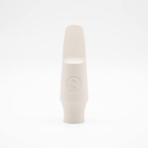 Syos Tenor Saxophone Mouthpiece, Steady Model, 7 Tip Opening, Arctic White, Improve the Sound of your Sax with this Easy-To-Play, Flexible and Homogeneous Tenor Sax Mouthpiece