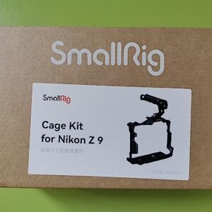 SmallRig Z 9 Cage Kit for Nikon Z 9 Camera with Top Handle, Aluminum Alloy Cage for Nikon Z 9 3738