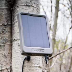 TACTACAM outdoor Reveal XB Cellular Trail Camera, 720p No Glow - Verizon & AT&T Reveal External Solar Panel