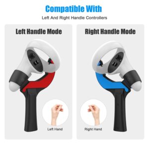 GGRICHYI Table Tennis Paddle Grip Handle for Oculus Quest 2 Controllers Grips Playing Eleven Table Tennis VR Games Quest 2 Accessories 1PC