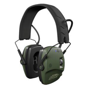 isotunes sport defy slim earmuffs: bluetooth hearing protection for shooting