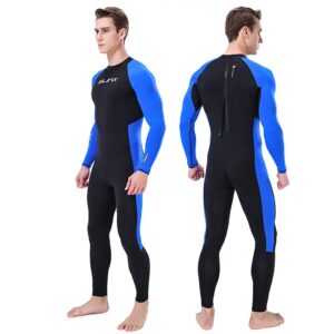 rzjzgz full body dive wetsuit 3mm thermal long sleeve neoprene wetsuits (medium)