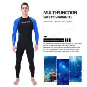 RZJZGZ Full Body Dive Wetsuit 3mm Thermal Long Sleeve Neoprene Wetsuits (Medium)