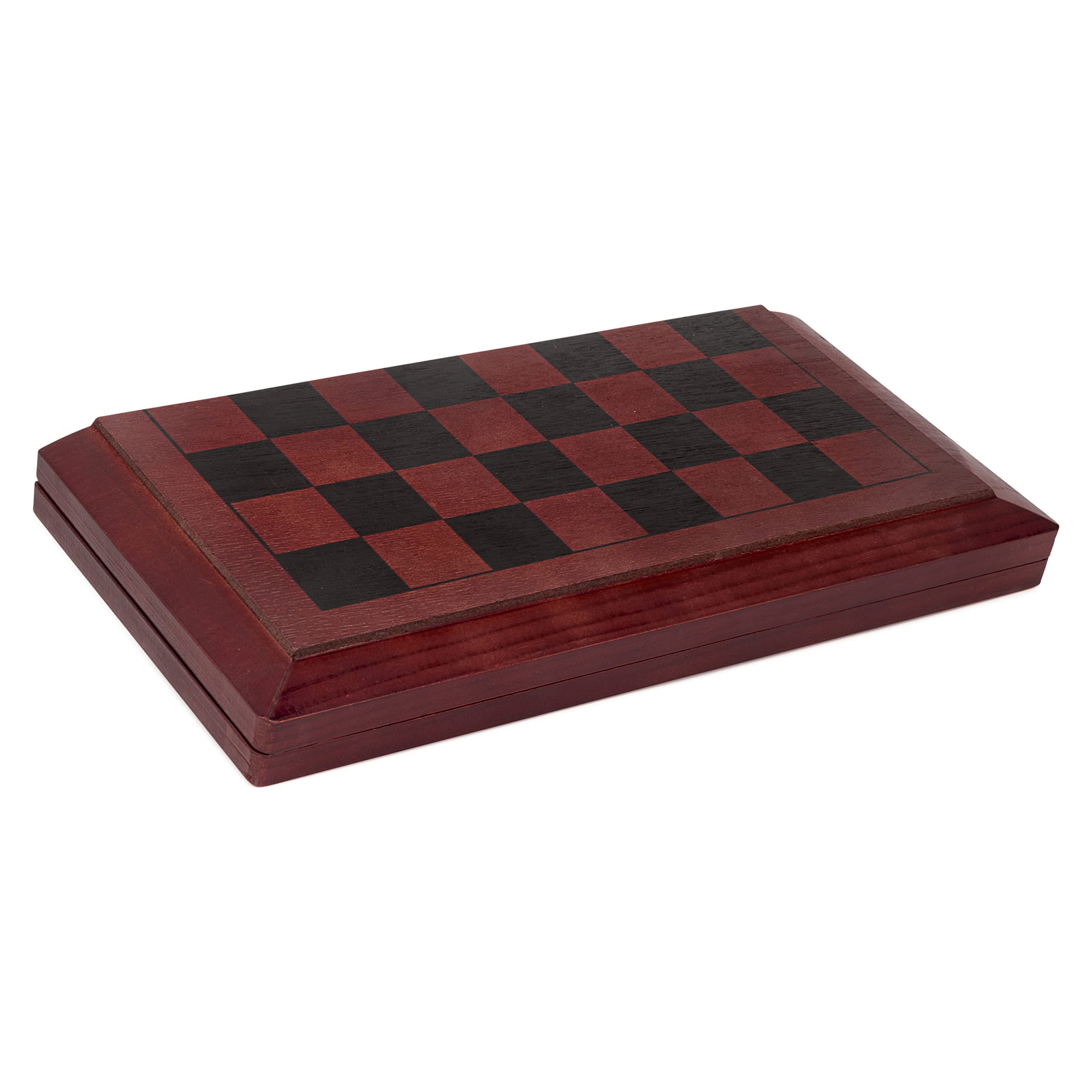 Spin Master 6061068 Wood Chess, Checkers, and Backgammon Board Game Set