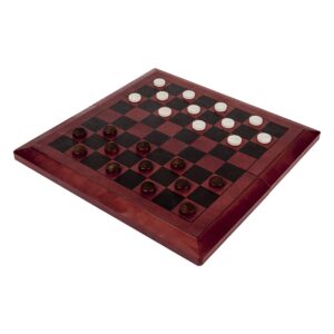 Spin Master 6061068 Wood Chess, Checkers, and Backgammon Board Game Set