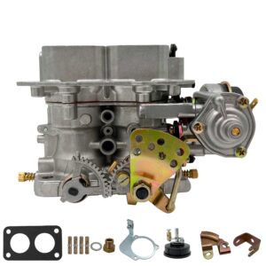 NENKUTEN New Carburetor 2 Barrel for Weber 38/38, Carb 38x38 Fits for Fiat Renault Ford VW Jeep Dodge Toyota Pickup for BMW Daewoo Mitsubishi 4 Cylinder Electric Choke, Replace 19830.202 DGES 390CFM