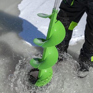 Ion G2 10" Electric Power Ice Fishing Auger with Two High Performance 4Ah 40V MAX Gen 2 Lithium Batteries