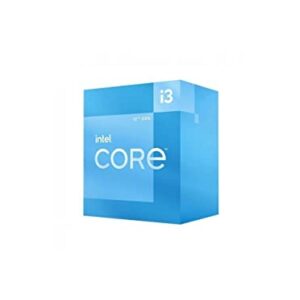 Intel Core i3 (12th Gen) i3-12100 Quad-core (4 Core) 3.30 GHz Processor - Retail Pack, Blue