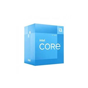 Intel Core i3 (12th Gen) i3-12100 Quad-core (4 Core) 3.30 GHz Processor - Retail Pack, Blue