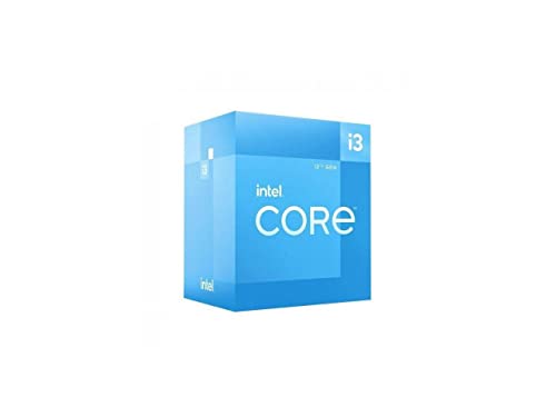 Intel Core i3 (12th Gen) i3-12100 Quad-core (4 Core) 3.30 GHz Processor - Retail Pack, Blue