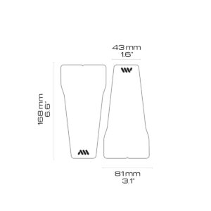 All Mountain Style AMS Honeycomb Bar Guard, Tracks