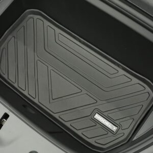 Pedigree 3D TPE Material Model Y Floor Mats Set Tesla Full Cover All Weather Rear Trunk Liners Custom Fit Heavy Duty Rubber Odorless Model Y Accessories 2021 2022 2023 2024(Floor+Storage+Cargo Mat)