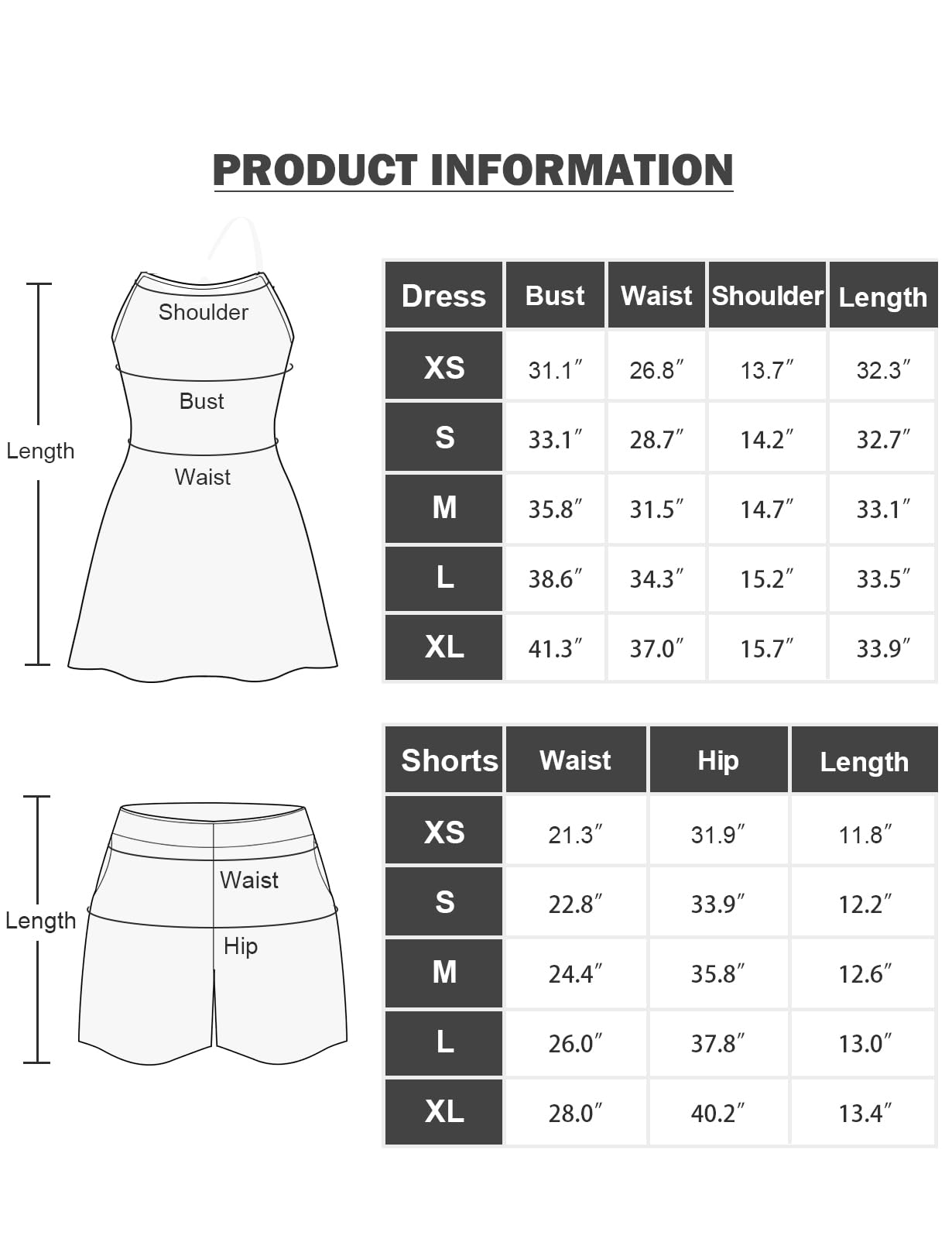 Tanst Sky Golf Dresses for Women with Shorts, Women's Tennis Dress with Pockets Quick Dry Zip Up Pleated Ruffle Sleeveless Athletic Apparel Pickleball Workout Sports Exercise Gym Clothes Black Medium