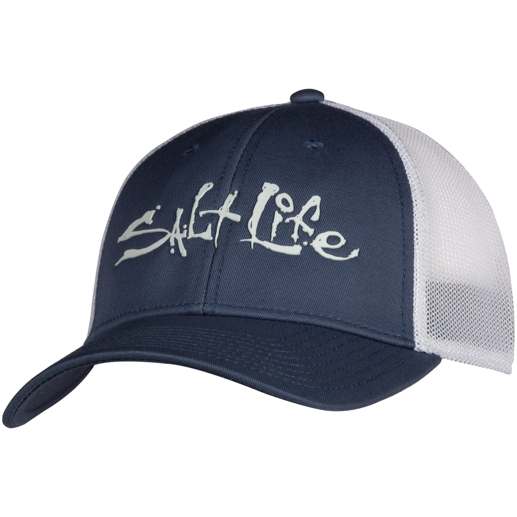 Salt Life Mens Fish Dive Surf Hat, Atlantic, One Size