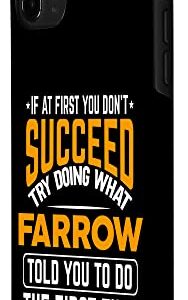 iPhone 11 Pro Farrow personalized gift name joke funny custom Case