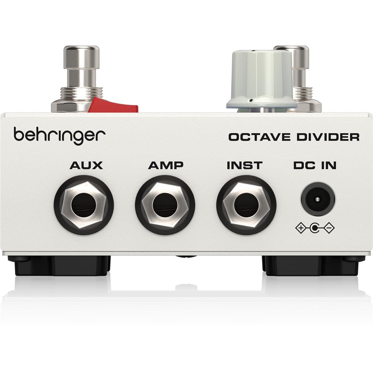 Behringer Guitar Octave Effect Pedal, Silver Divider